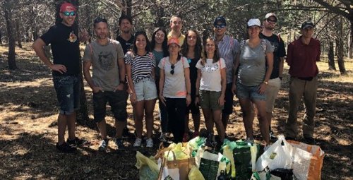 Nuestro equipo de Auditoria participó en una actividad de limpieza de vertederos en la Pedriza, recogiendo casi 100 kilos de residuos.