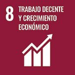 <b>Objetivo 8:</b> Trabajo decente y Crecimiento económico